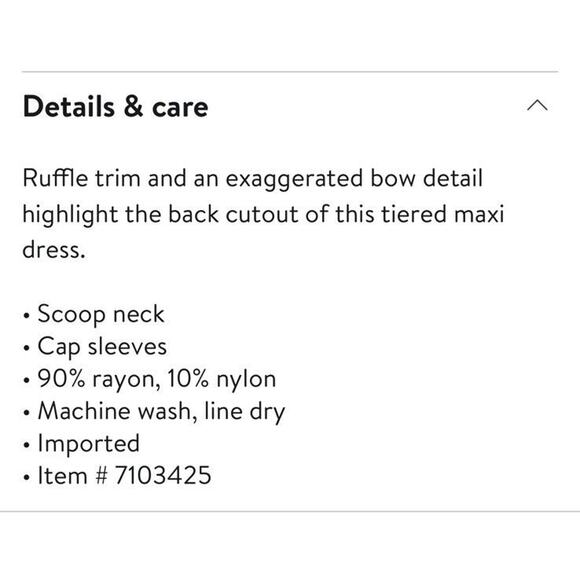 NWT CECE Size XL White Tiered Maxi Dress Coastal Cut Out Back Portrait Beach - Picture 6 of 16